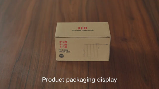 3*3m 300LED PVC Curtain String Lights USB Remote Control